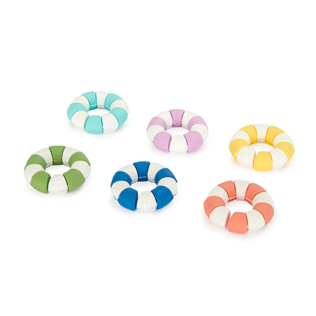 Segnabicchieri Floats Silicone Colori Ass 6pz