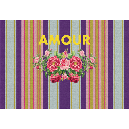 Tovaglietta Americana Saint Tropez 44x30cm Amour