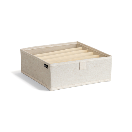 Drawer Organizer 6l Tessuto L29xd29xh11cm Linen