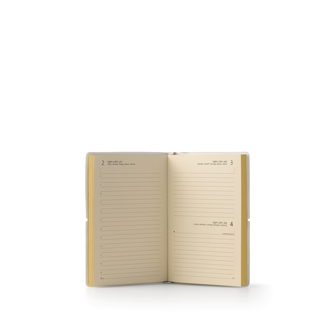 Agenda Gg 10x15cm Ciak Trend Giallo — immagine 4