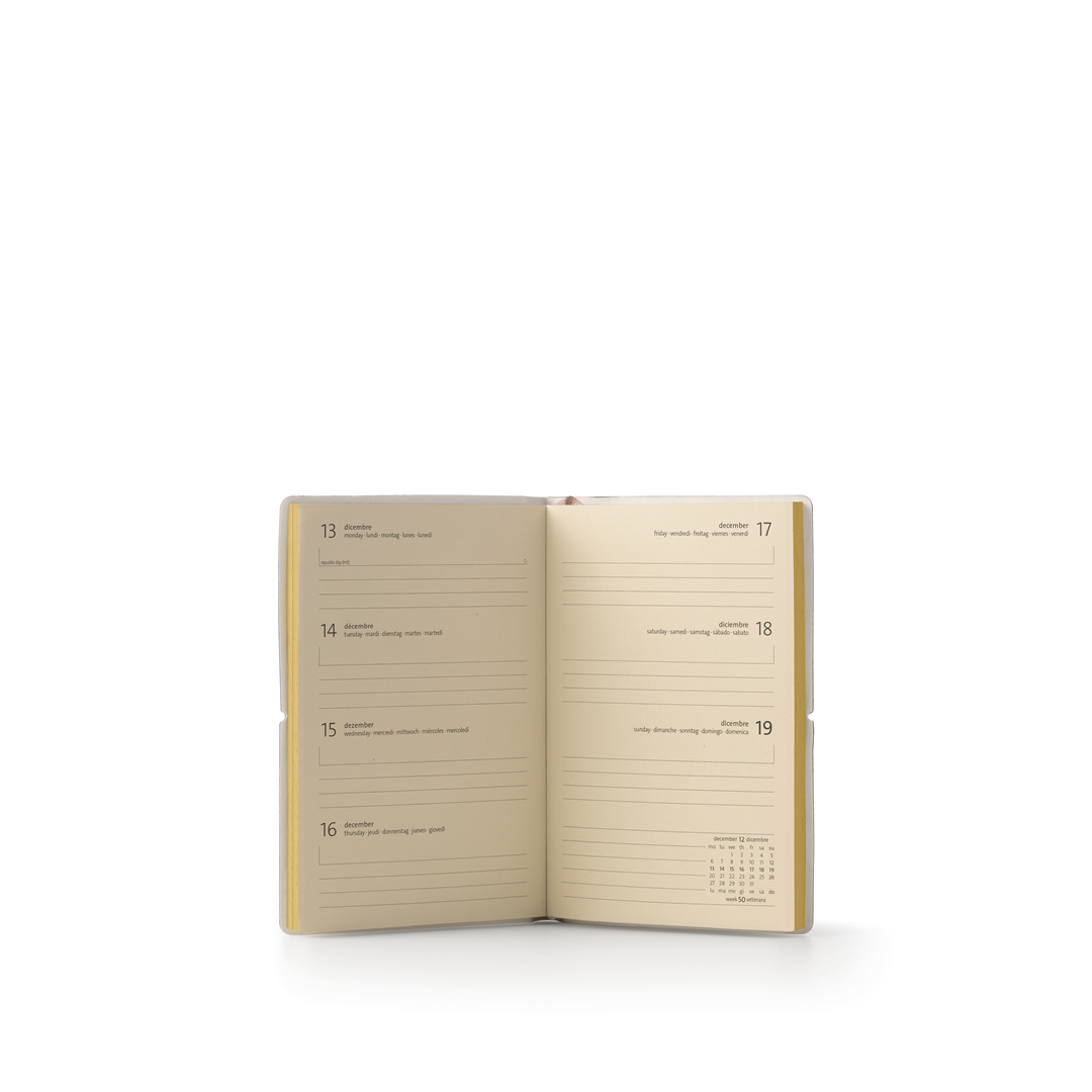 Agenda 7g 10x15cm Ciak Trend Giallo — immagine 4