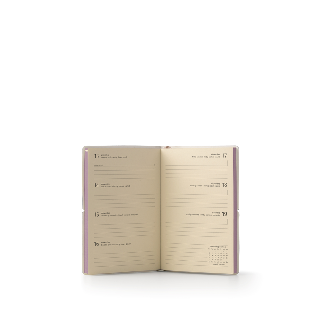 Agenda 7g 10x15cm Ciak Trend Lavanda — immagine 4