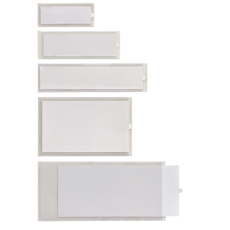 10 Portaetichette Adesive Iesti A2 32x88mm