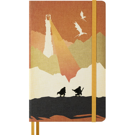 Notebook Righe Large Hard Limited Edition Frodo E Sam Il Signore Degli Anelli