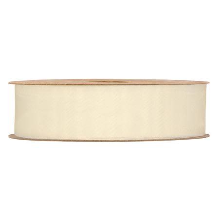 Nastro Organza Matt Mm25x20mt Cream