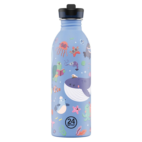 Borraccia Urban 500ml Kids Acciaio Inox Ocean Friends