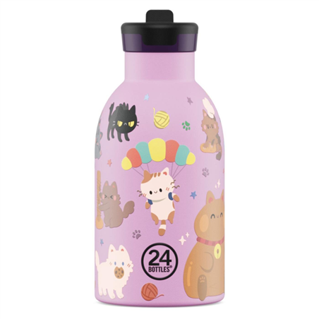 Thermos Clima 330ml Acciaio Inox 15cm Kids Meow Friends