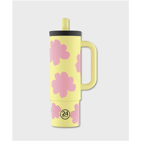 Straw Cup 800 24 Bottles Daydreaming Yellow