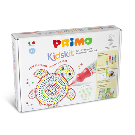 Kidskit Set Tempera Ready Mix Puntinismo