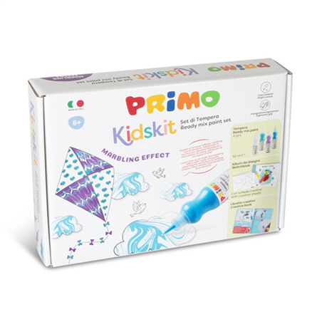 Kidskit Set Tempera Ready Mix Marbling