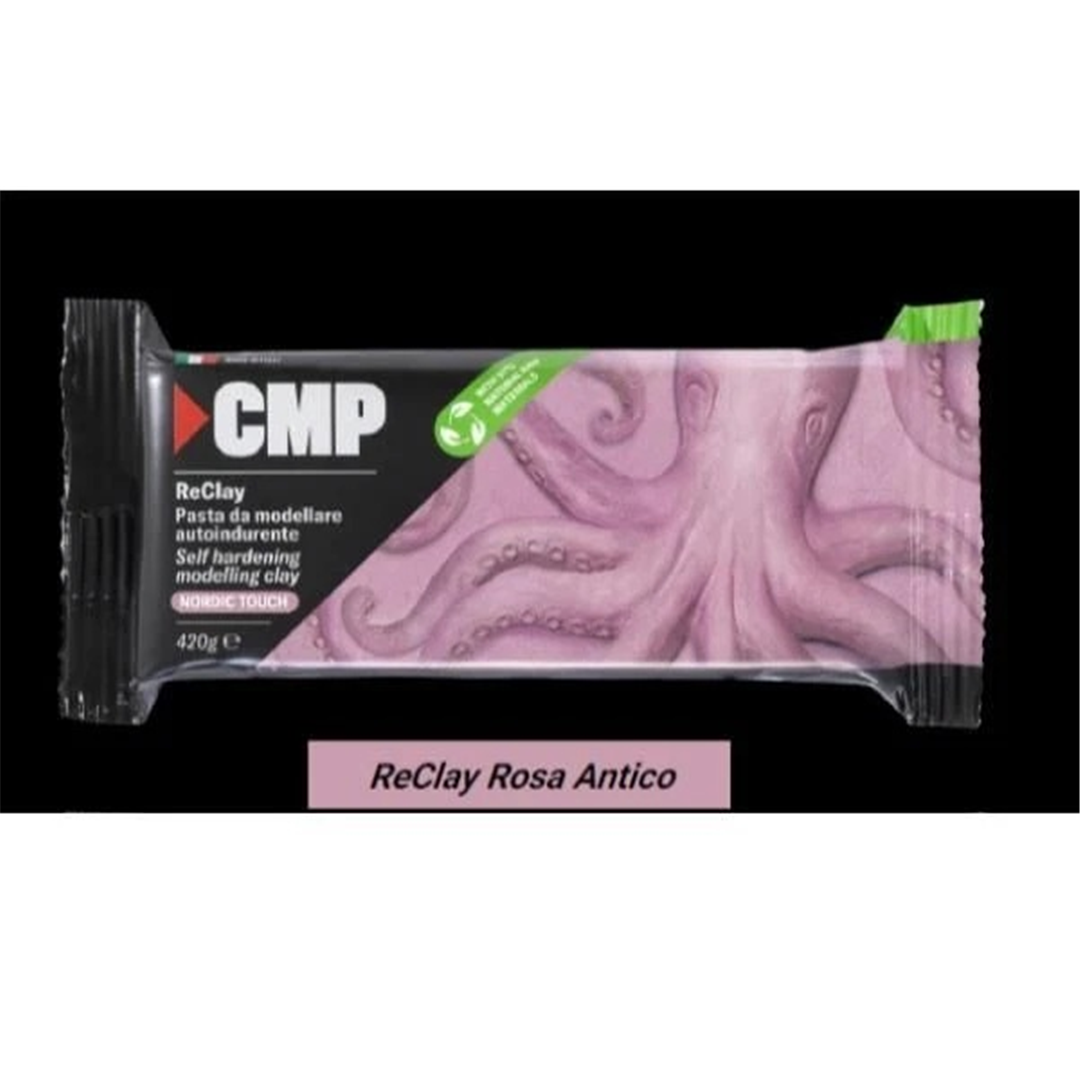 Pasta Per Modellare Reclay 420g Autoindurente Colore Rosa