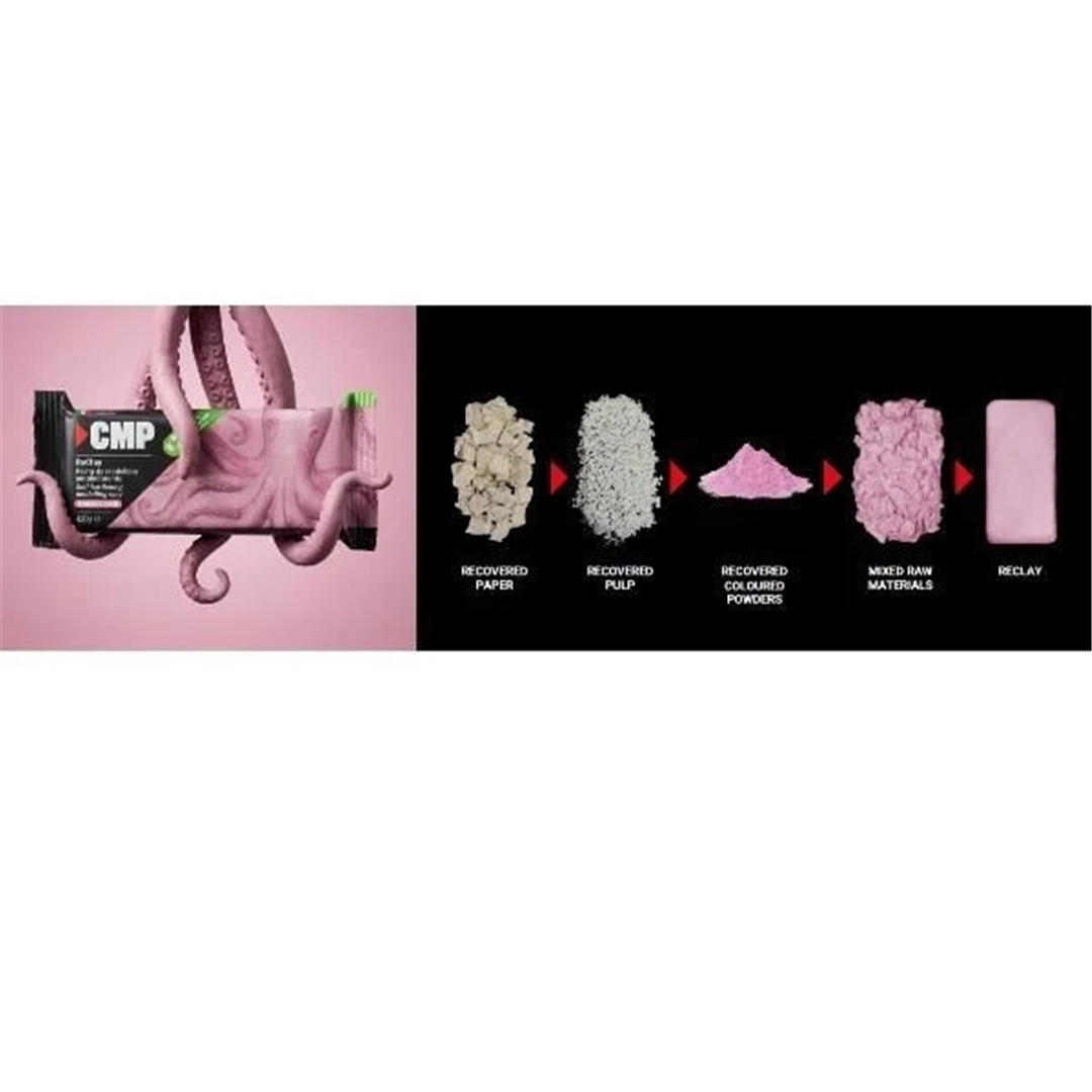 Pasta Per Modellare Reclay 420g Autoindurente Colore Rosa — immagine 2