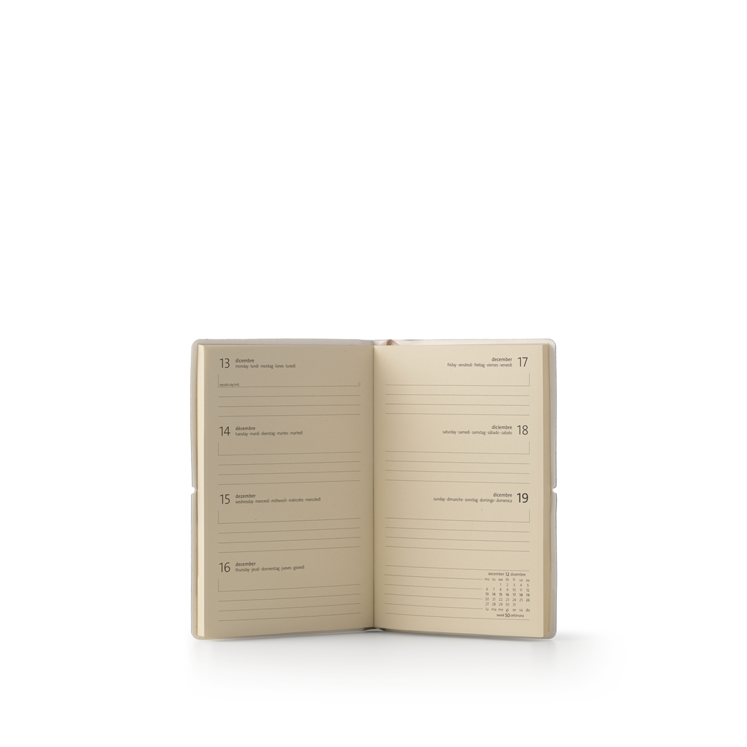 Agenda Gg 10x15cm Ciak Classic Nero — immagine 3