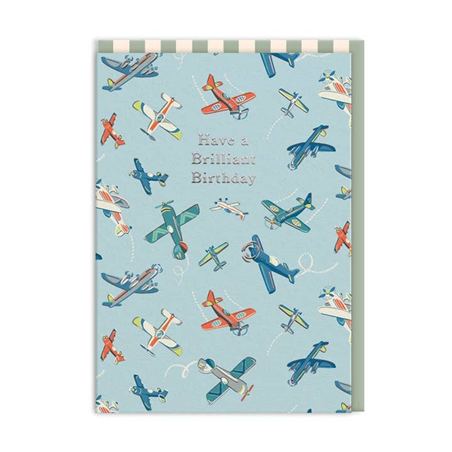 Biglietto Auguri Cath Kidston Brilliant Planes