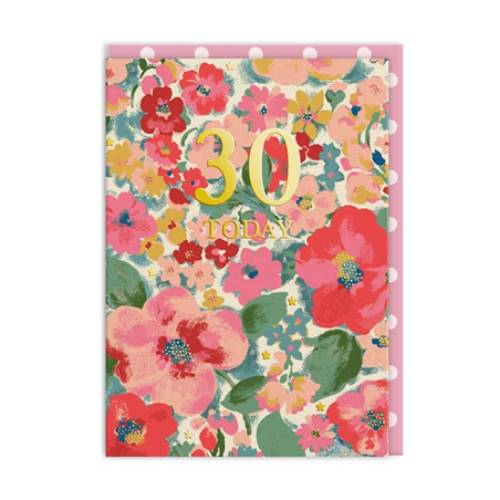 Biglietto Auguri Cath Kidston 30 Today