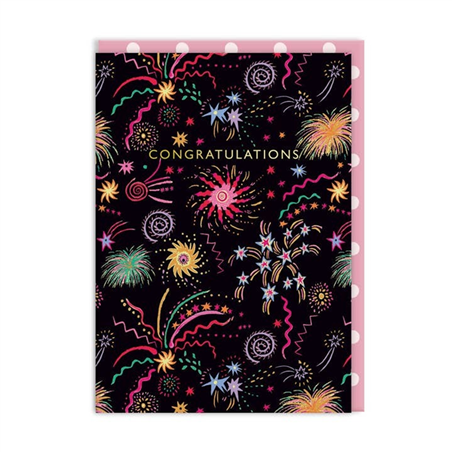 Biglietto Auguri Cath Kidston Fireworks