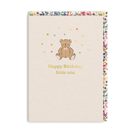 Biglietto Auguri Cath Kidston Teddy Little One