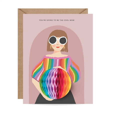 Biglietto Auguri  Pop Up Fru Fru Inklings Pap Cool Mom