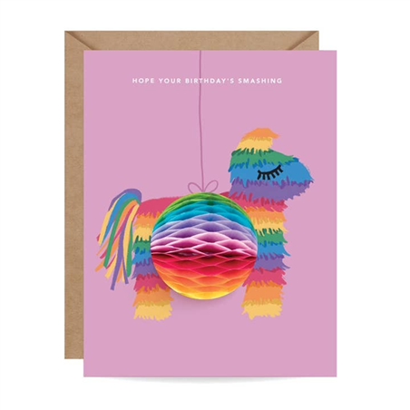 Biglietto Auguri  Pop Up Fru Fru Inklings Pap Piñata - Compleanno