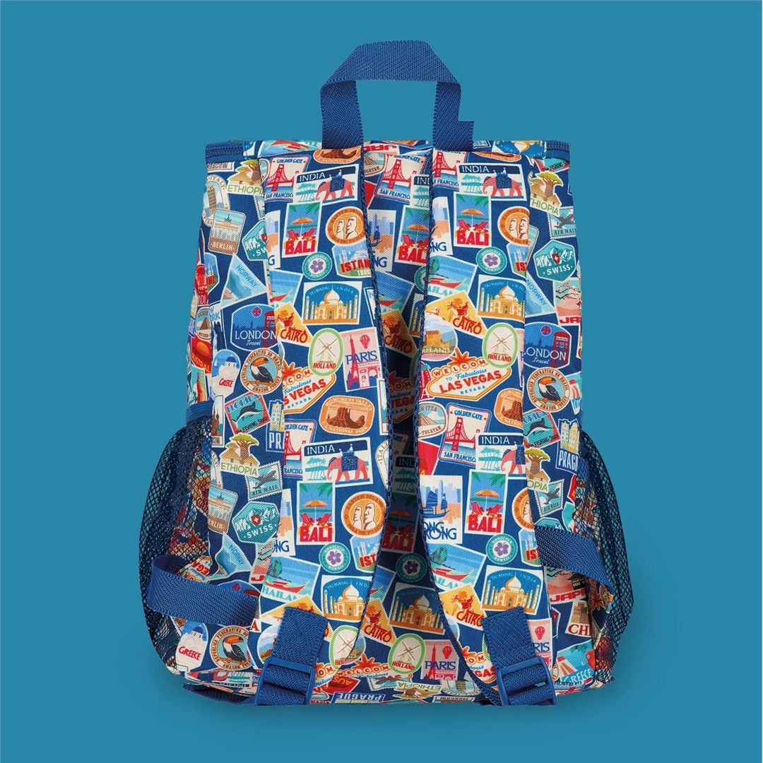 Cooler Backpack - Backpack Cooler - 20 Litri Travel Stickers — immagine 3