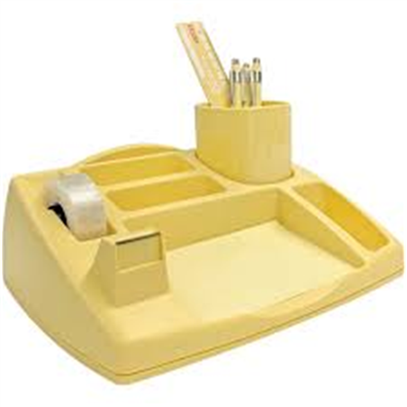 Desk Organizer Oliver Keep Colour Pastel Giallo