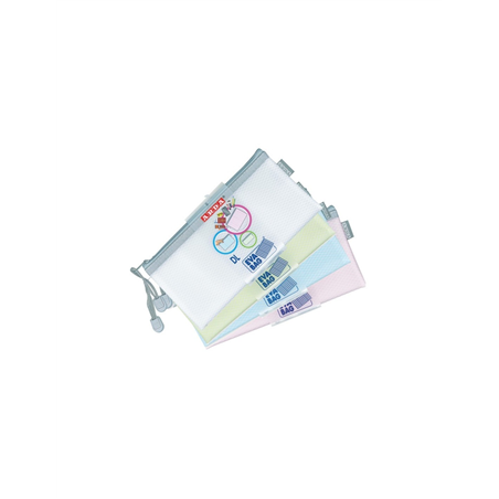 Busta In Eva Dl Con Cerniera Kc Pastel Colori Assortiti