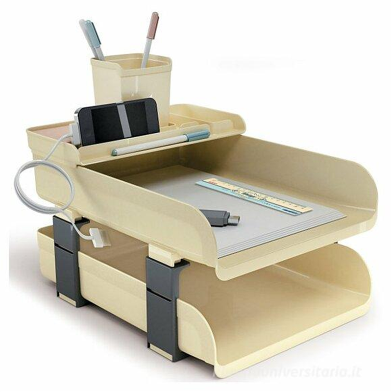 Set Scrivania Vintage Pezzi 5 Milk Avorio