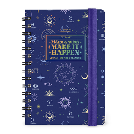 Agenda 12mesi Settimanale Spiralata Small Bo 2027 Celestial
