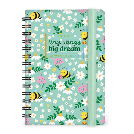 Agenda 12mesi Settimanale Spiralata Small Bo 2027 Bee