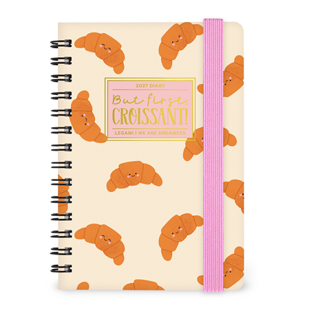 Agenda 12mesi Settimanale Spiralata Small Bo 2027 Croissant