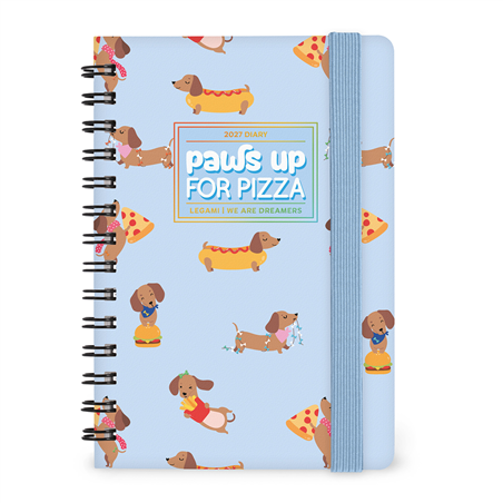 Agenda 12mesi Settimanale Spiralata Small Bo 2027 Dachshund