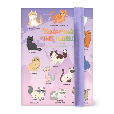Agenda 12mesi Settimanale Mini Photo Weekly 2027 Kitty