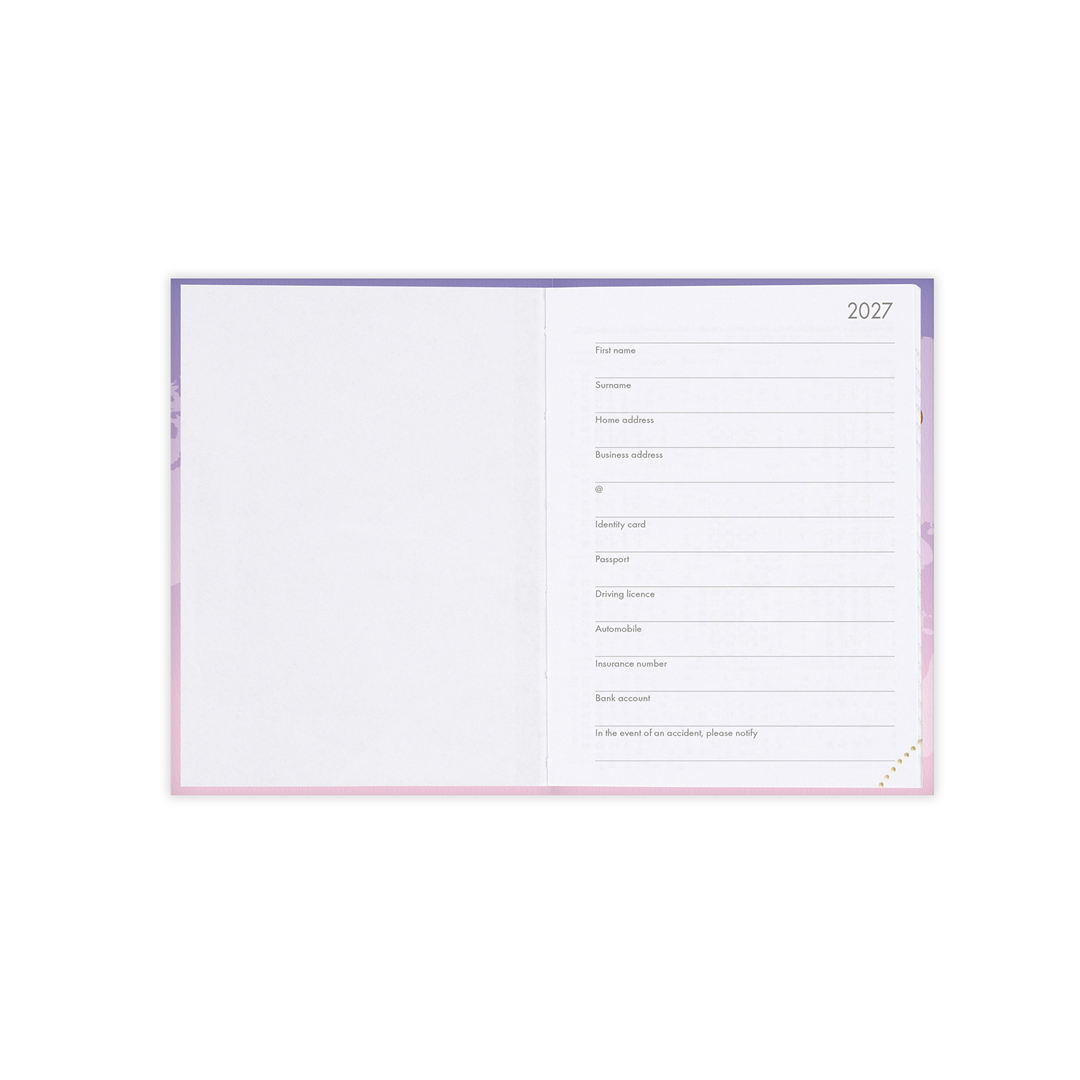 Agenda 12mesi Settimanale Mini Photo Weekly 2027 Kitty — immagine 2