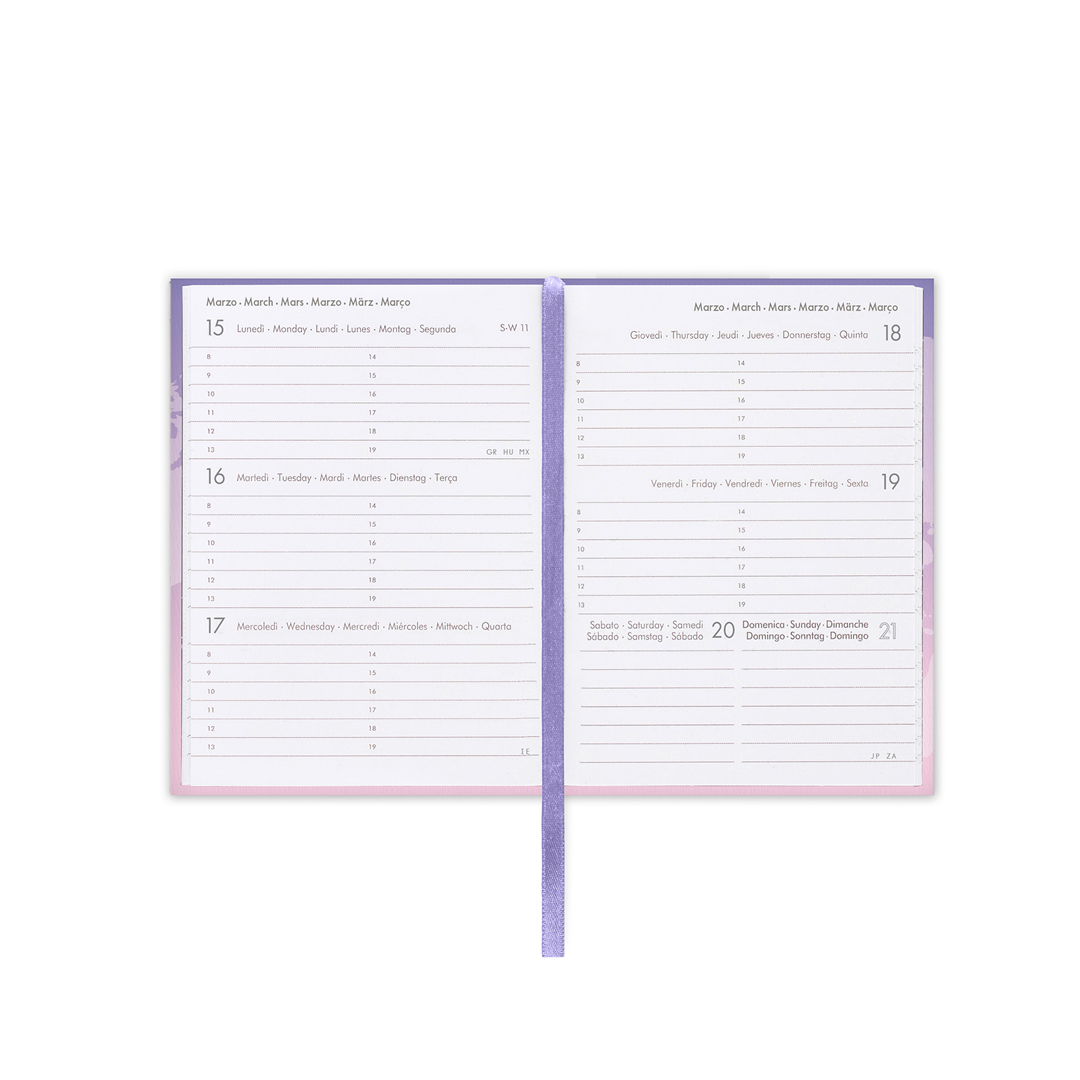 Agenda 12mesi Settimanale Mini Photo Weekly 2027 Kitty — immagine 3
