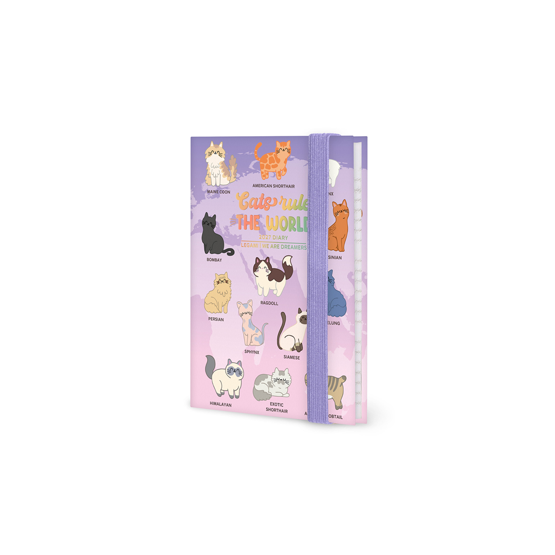 Agenda 12mesi Settimanale Mini Photo Weekly 2027 Kitty — immagine 4