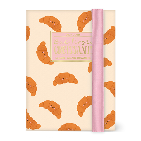 Agenda 12mesi Settimanale Mini Photo Weekly 2027 Croissant