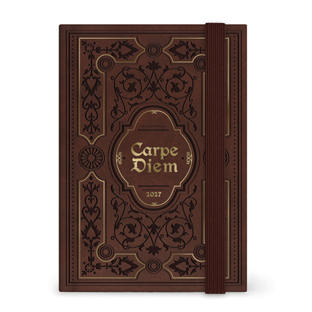 Agenda 12mesi Giornaliera Small Photo Daily 2027 Vintage Book