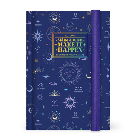 Agenda 12mesi Giornaliera Small Photo Daily 2027 Celestial