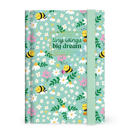 Agenda 12mesi Giornaliera Small Photo Daily 2027 Bee