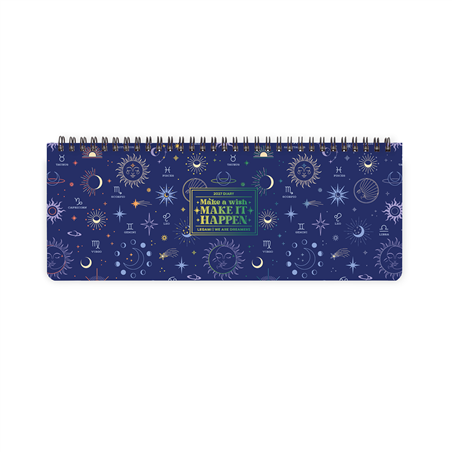 Agenda Desk Planner 27,2x10,2 Cm 2027 Celestial