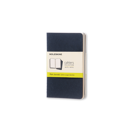 Cahier  Pocket Neutro 3pz Indigo Blue Soft