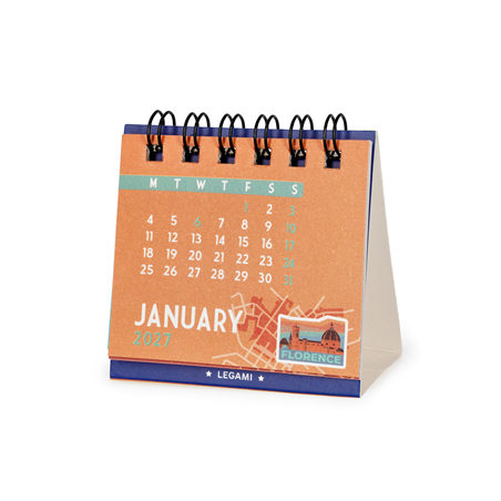 Calendario Da Tavolo Micro L5,8xh5,3 2027 Travel