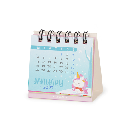 Calendario Da Tavolo Micro L5,8xh5,3 2027 Cute Animals
