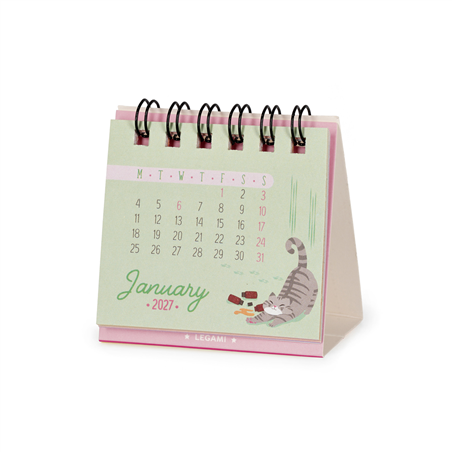 Calendario Da Tavolo Micro L5,8xh5,3 2027 Kitty