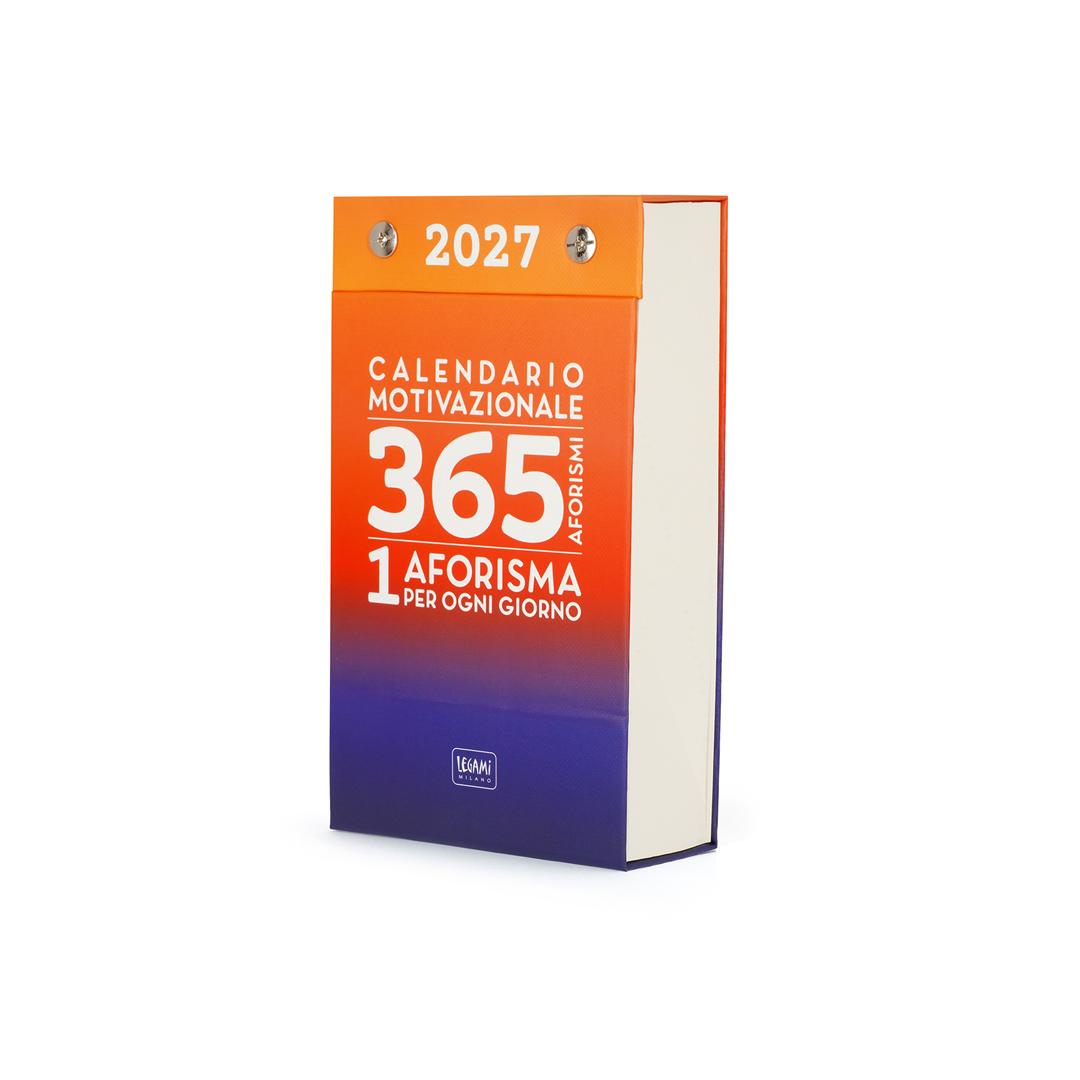 Calendario Motivazionale Aforismi Da Tavolo Giornaliero 2026
