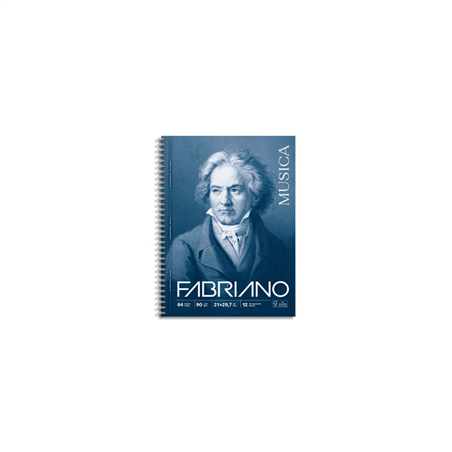 Quaderno Musica Spirale A4 64 Fogli