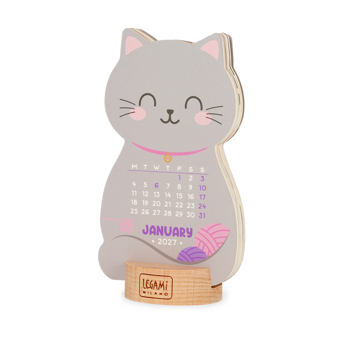 Calendario Con Base 2027 Kitty — immagine 2