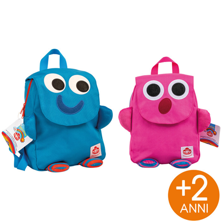 Zainetto Pupazzo 2 Colori Assortiti