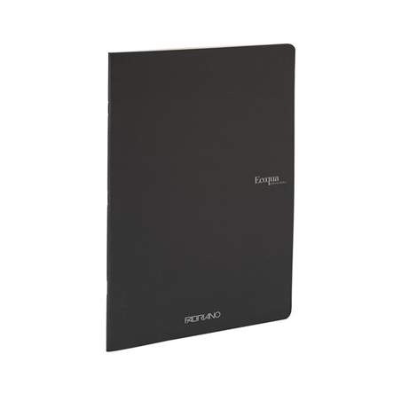 Quaderno Ecoqua A4 P.m. Puntini 40fg 90gr Nero