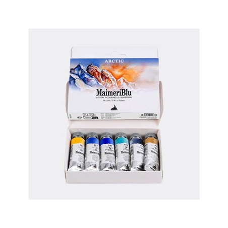 Set  Blu Tubo 12 Ml Pezzi 6 Artico